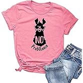 NIUBIA Women's T Shirts Summer Tops Simple Heart Graphic Shirts Sayings Short Sleeve Vacation Casual Blouse Thankful Tee