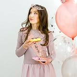Fowecelt 21st Birthday Tiara and Sash Rose Gold Crystal Kit view 5
