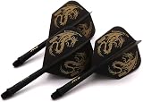 CUESOUL ROST Integrated Dart Shaft and Flights Dragon Pattern 3pcs CSAK-5JL1-L view 4