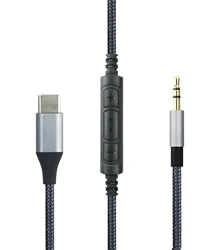 Amazon.com: ABLET USB C to 2.5mm Audio Cable Compatible with Audio