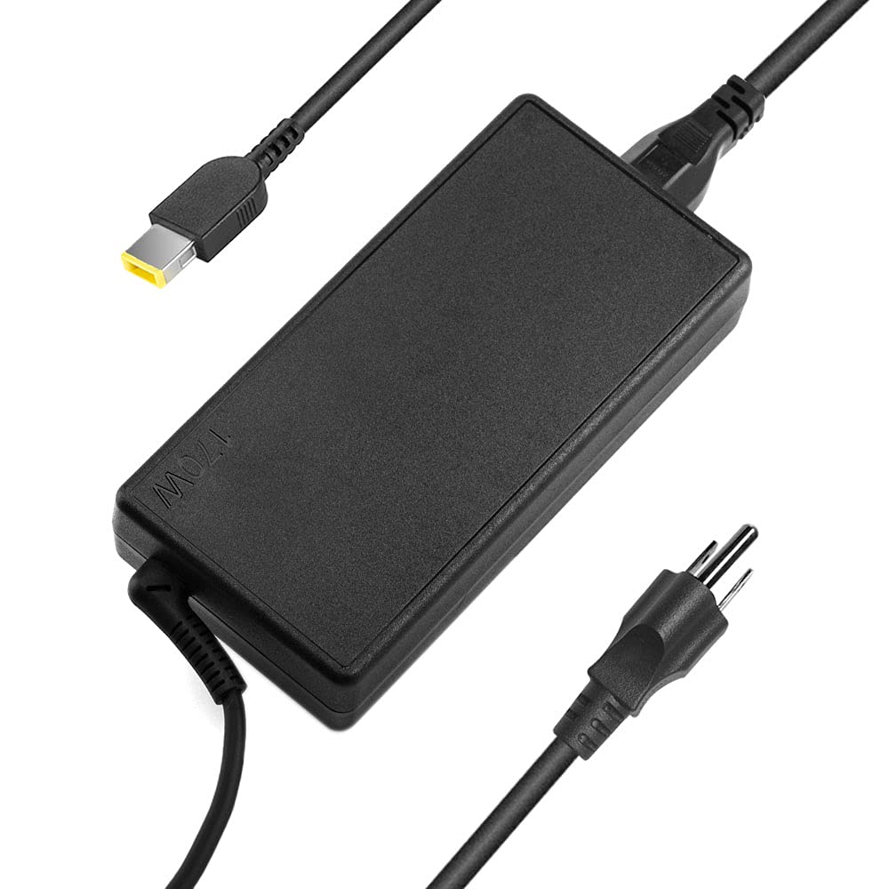 Photo 1 of SLRIOYS 170W Charger for Lenovo Thinkpad P1 P15 P17 T15g T15p P16 P16v P15v P50 P52 P53 P70 P73 Extreme, IdeaPad/Yoga Pro Slim 5 7 9 LOQ Legion Slim 5 S7 R720 Y720 Y730 Y530 Y520 Laptop ADL170NDC3A