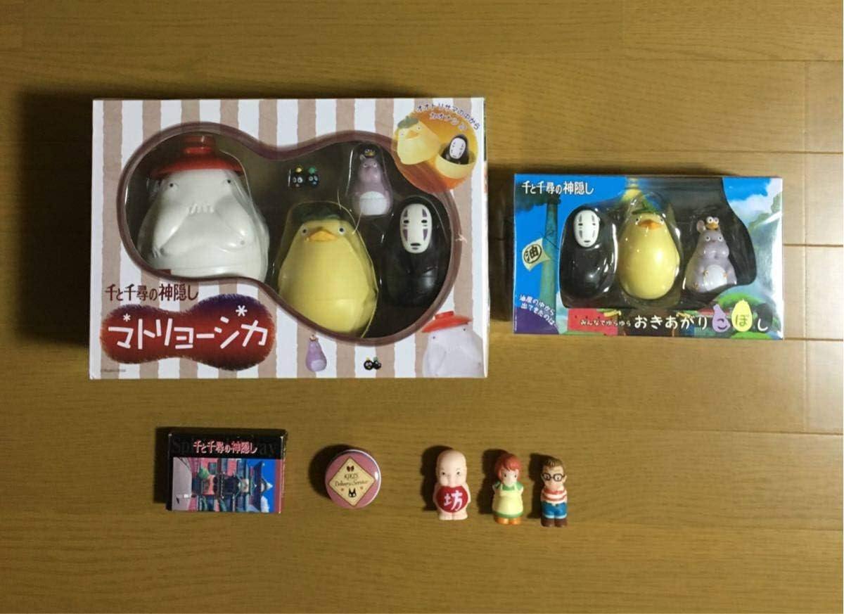 Amazon 千と千尋の神隠し 魔女の宅急便 マトリョーシカ おきあがりこぼし トランプ 指人形 アクセサリー ジブリ スタジオジブリ 宮崎駿 ぬいぐるみ ホビー