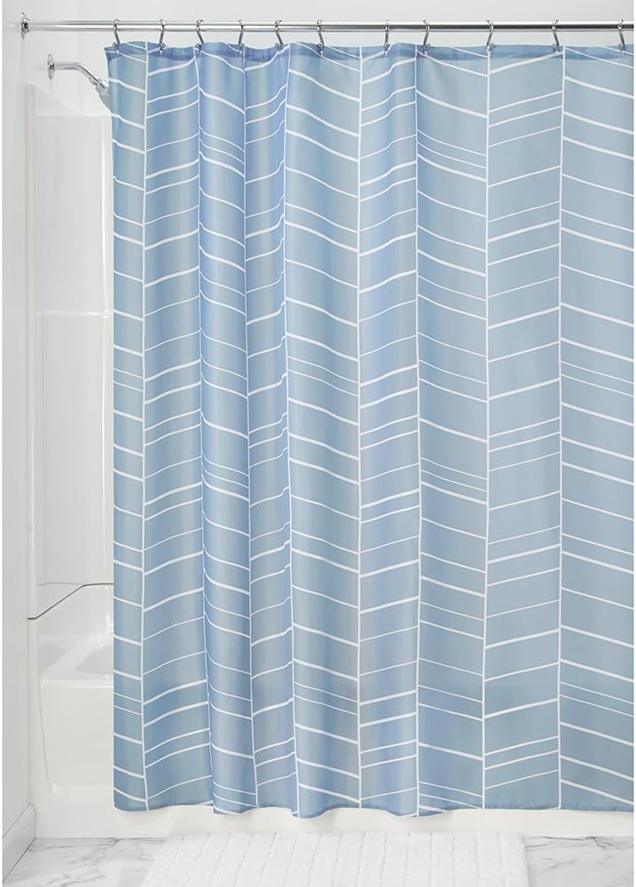 Duschvorhang Badewanne Hellblau | Inkl. Haken Online Kaufen