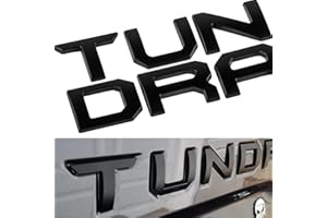 Tailgate Insert Letters Compatible with Tundra 2014 2015 2016 2017 2018 2019 2020 2021 3D Raised Emblem Decals with Strong 3-