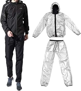 Amazon Veroman サウナスーツ メンズ 上下セット サウナパンツ 大きいサイズ ダイエット Veroman メンズ