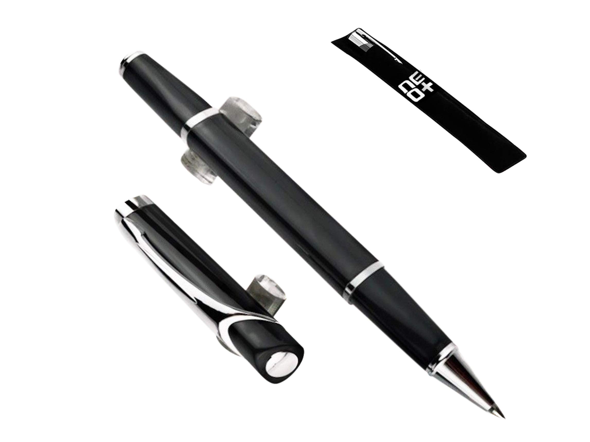 QUALITY METAL TRILATERAL ROLLER PEN. GLOSSY DESIGN MODERN PEN, FREE PEN REFILL INCLUDED (ROLLERBALL REFILL)