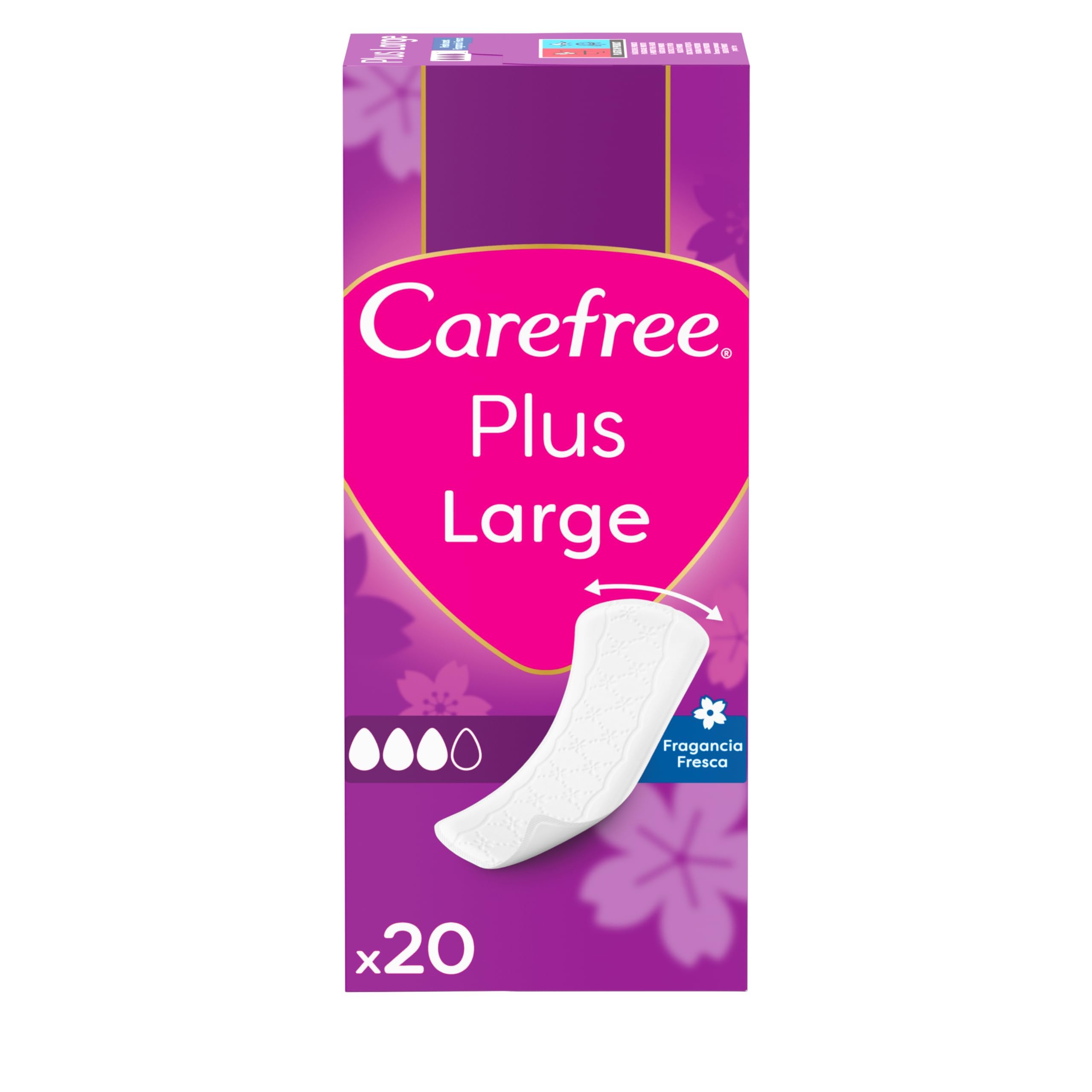 Carefree Salvaslip Cotton Fresh Fragrance 20 pieces 63 g
