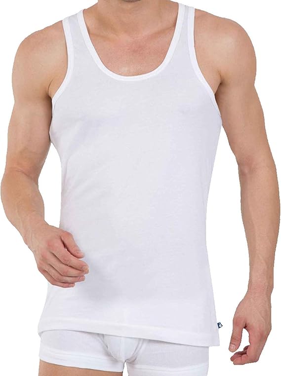 Jockey 3 X Men Modern Classic White Basic Undershirt 8820 Comfy Fit