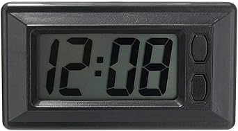 LCD Car Dashboard Watch with Ultra Slim Digital Display with Calendar LCD Car Dashboard Watch with Ultra Slim Digital Display with Calendar