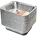 XIAFEI 9x13 Aluminum Foil Pans (30 Pack), Disposable Half Size Deep Foil Pans, Cookware, Food Prepping, Large Pans for Baking, Reheating, Grilling