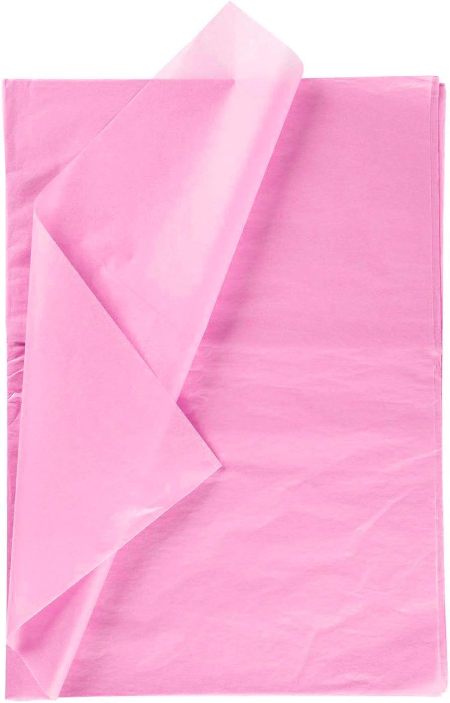 RUSPEPA Papier De Soie Pour Emballage Cadeau - Papier De Soie Noir Pour Bricolage, Sacs D'Emballage - 50 X 70 cm -25 Feuilles