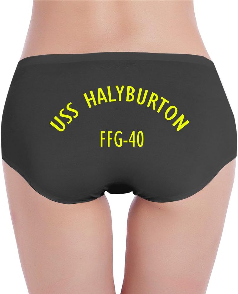 USS Halyburton FFG-40 Ship Sexy Bikini Thong Underwear For Womens