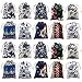 Elesa Miracle 20pcs Retro Cotton Canvas Pouch Bag, Drawstring Coin Purse, Gift Bag Value Set