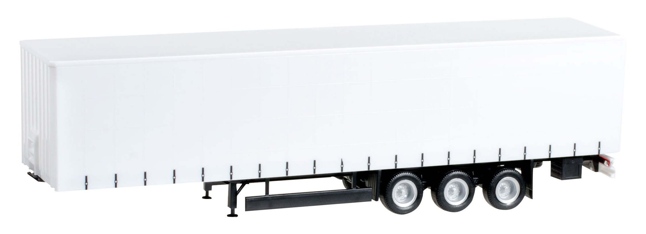 Herpa 076302-002 "Krone Curtain Canvas Trailer 3 Axle Model Set