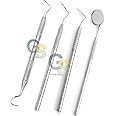 G.S Examination Set PERIO Probes Dental Mouth Mirror Explorers Stainless Steel