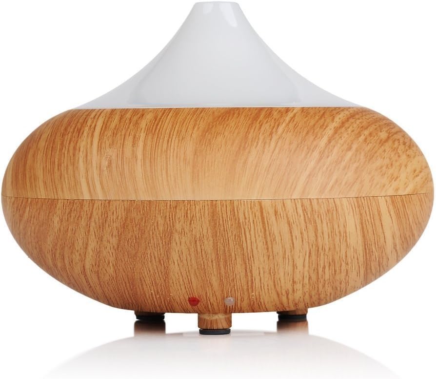 (Liquidation SALE) Essential Oil 140ml Ultrasonic Humidifier Lavander Diffuser Aromatherapy Air Purifier Cool Mist Humidifier with LED Color Changing Mood Light for Living Room, Bedroom, Office, Yoga, Spa by Home Igniter