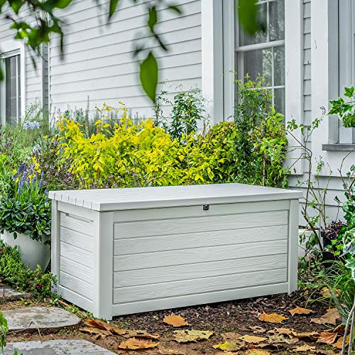 Amazon.com : Keter 165 Gallon Weather Resistant Resin Deck Storage