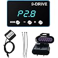 JINKEY Throttle Response Controller, 9 Drive Throttle Controller 9 Mode Electronic Racing Accelerator for DODGE for RAM 1500/2500 2007-2018, for Jeep for Chrysler