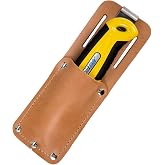 Pacific Handy PCUKH326 Cutters PCUKH326 Tan Leather Sheath Holster with Clip