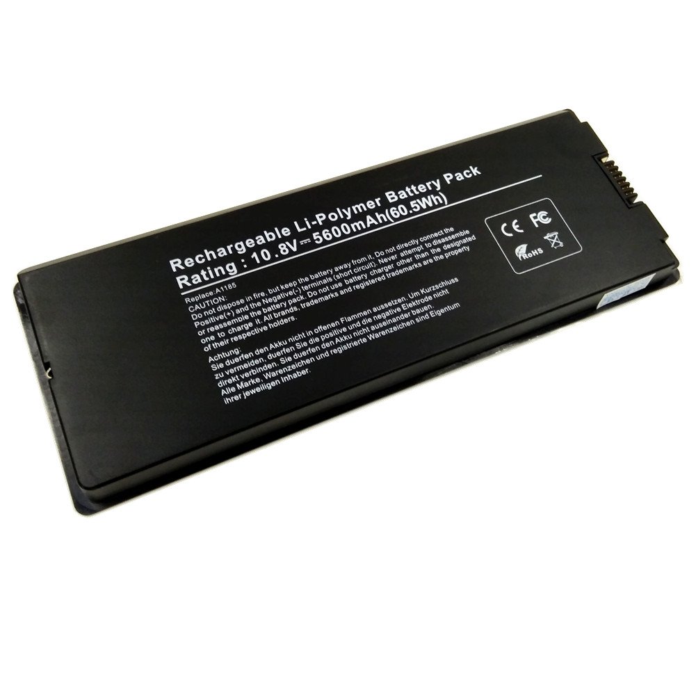 7XINbox 10.8V 5600mAh A1185 Laptop Battery compatible with MacBook Pro 13 inch A1181 MA254 MA255 MA472 MA561 MA566 MA700 MA701 MB061 MB062 MA566G/A MA566J/A MA472F/A MA701J/A MB063B/A MB404B/A