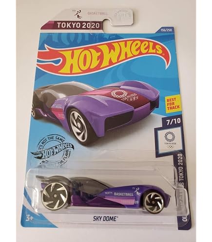 Hot Wheels Experimotors El Viento 173/365 - Modello In Scala 1:64 Cromato E Viola, Collezione 2017