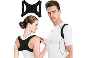 Oormgsrc Posture Corrector for Men, Comfortable Straightener Posture Corrector, Breathable Back Brace for Men Lower Back, Back Support Brace, Spine, Shoulder and Neck Pain Relief