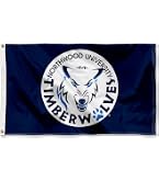 Northwood Timberwolves Felt Shape Cut Pennant - Primary Logo