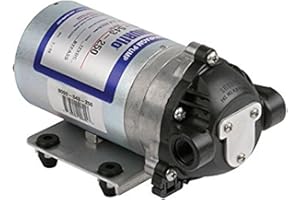 Pentair Hypro Shurflo 8000-543-250 Internal Bypass Agricultural Spraying Diaphragm Pump, 1.8 GPM c/w Santoprene Diaphragm, Vi
