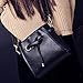 Crossbody Four Set Leather,Clearance! AgrinTol Women Women Fashion Handbag Shoulder Bags Tote Bag Wallet (Black)