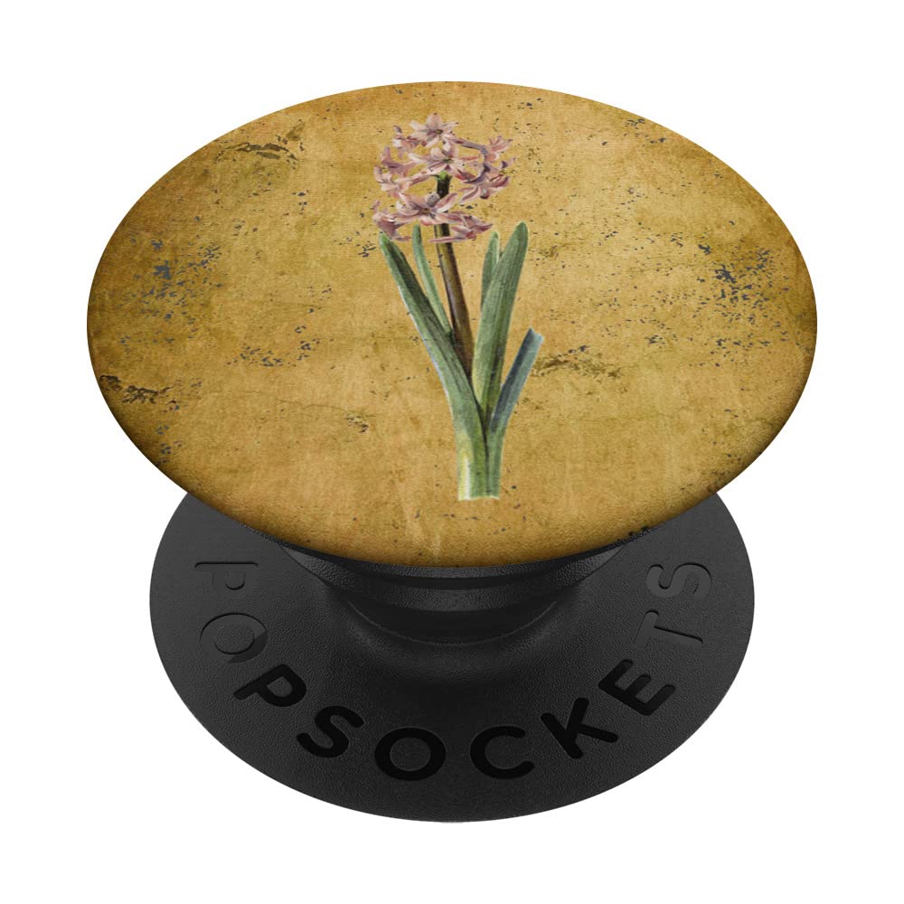 Aesthetic Vintage Floral Cottagecore Lily Flower PopSockets Swappable PopGrip