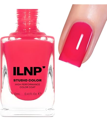 Amazon.com : ILNP Vaporwave - Neon Coral Nail Polish, Bright Red