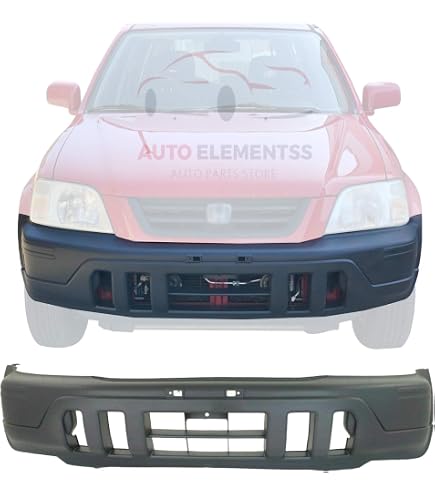 Front & Rear Bumper Cover Set For 2002-2004 Honda CR-V (USA Built) - Textured Finish, Pair 7 thumbnail image