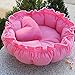 Urparcel Pet Puppy Dog Cat Sleeping Bed Cushion Mat Kennel Nest Warm House Pink