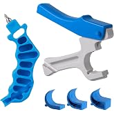 FOGWOWO 2 Pcs Drip Irrigation Hole Punch Tool,Watering System Drip Irrigation Tubing Hole Punch Used for 16/20/25/32 mm PE Pipe and Emitter Insertion