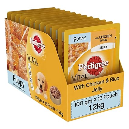 pedigree puppy jelly