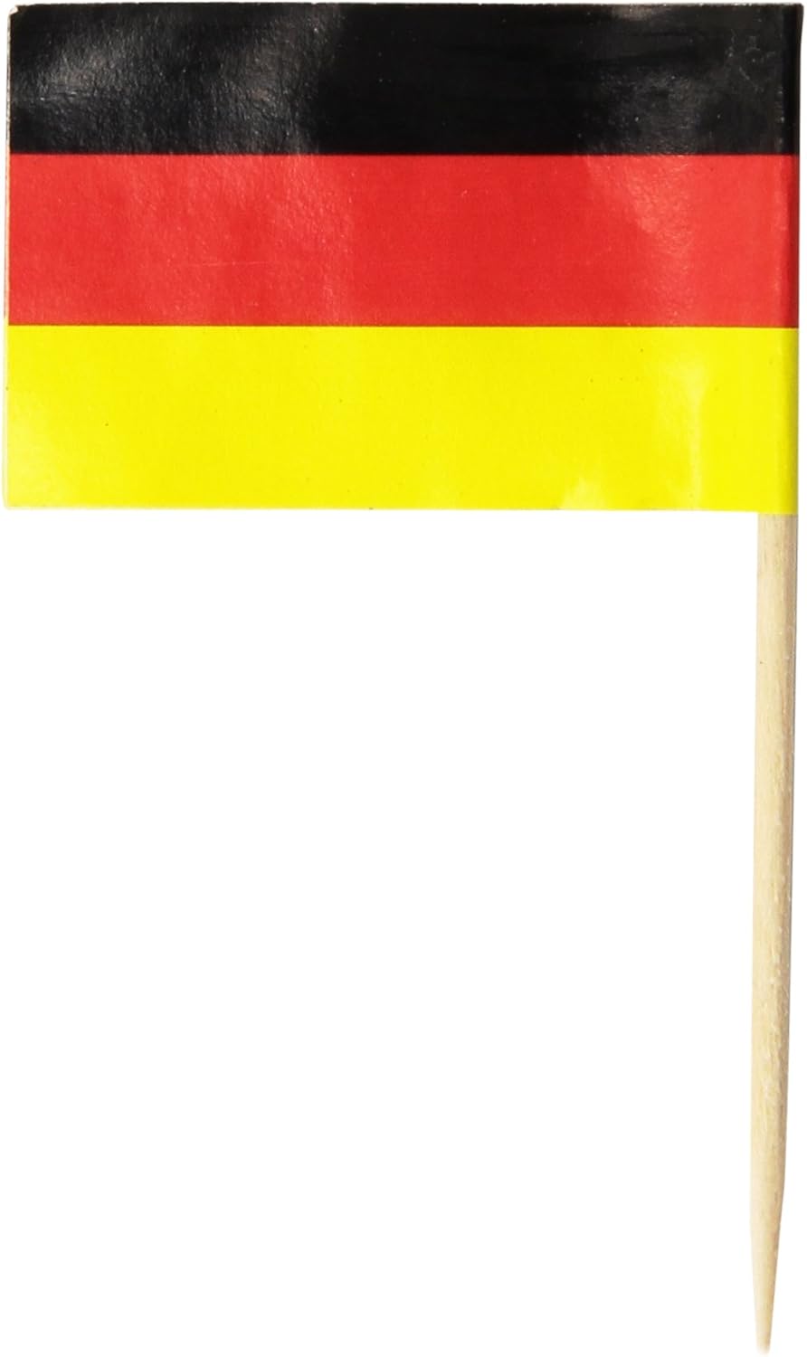 German Flag Picks (50/Pkg)