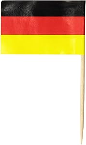 German Flag Picks (50/Pkg)