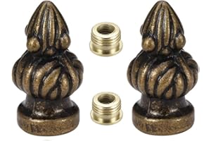 Bronze Metal Lamp Finial Cap Knob Lamp Decoration for Lamp Shade Standard Lamp Harps Floor Lamps Accessories Lamp Finials