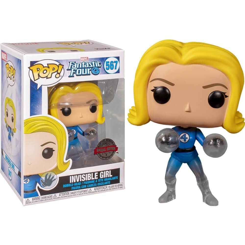 Funko Pop! Marvel: Fantastic Four - Invisible Girl Exclusive — image 1