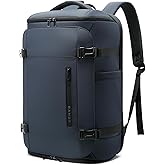 BANGE Travel Backpack with Shoe Compartment, 40L Large Capacity Back Pack, Men's Weekender Daypack Fits 17.3 Inch Laptop, Carry On Travel Backpack with Water Bottle Holder for Men and Women