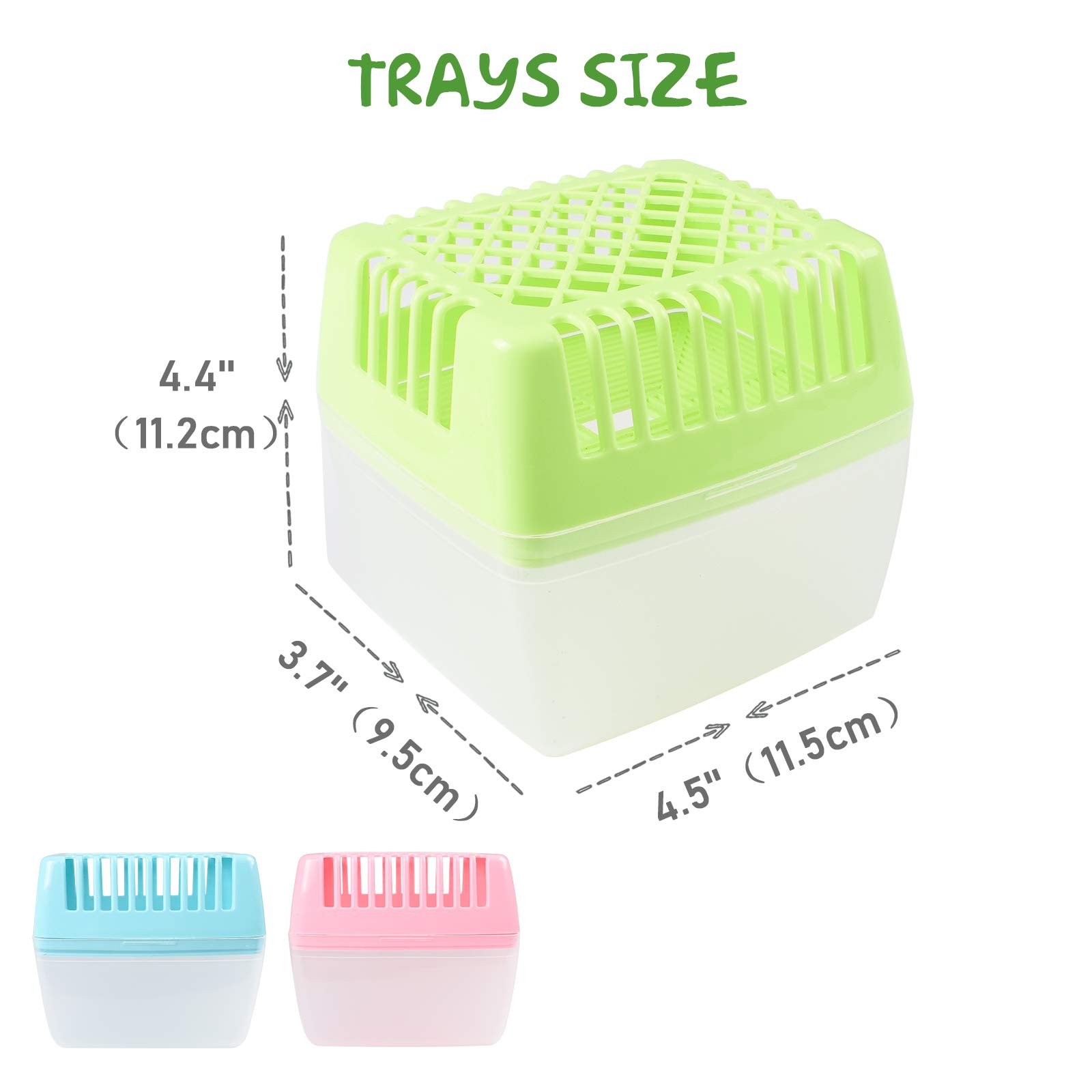 KORAM Cat Grass Growing Kit Organic Pet Grass Kit with Oats Rye Wheat Seeds Trays & Soil Natural Hairball Control Healthy Treat for Cats