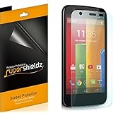 [6-Pack] Supershieldz- High Definition Clear Screen Protector For Motorola Moto G (1st Gen) + Lifetime Replacements Warranty - Retail Packaging