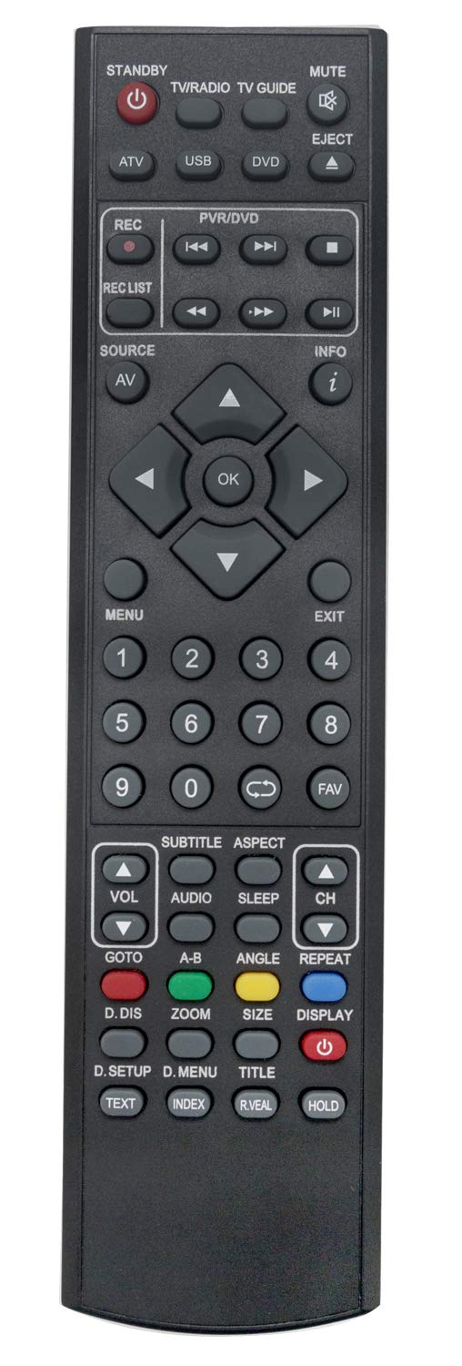 ALLIMITY 32/124I-WB-5B-HBKUP-UK Remote Control Replaced for BLAUPUNKT TV 32/124I-WB-5B-HBKUP-UK 32/122I-GB-5B-HBKU-UK