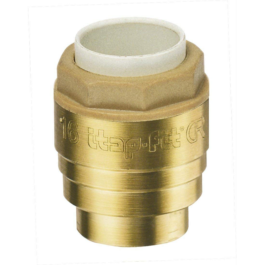 ITAP-FIT -IT625C000015 Brass Connector End Piece for Copper Pipe Diameter 15 mm - DVGW