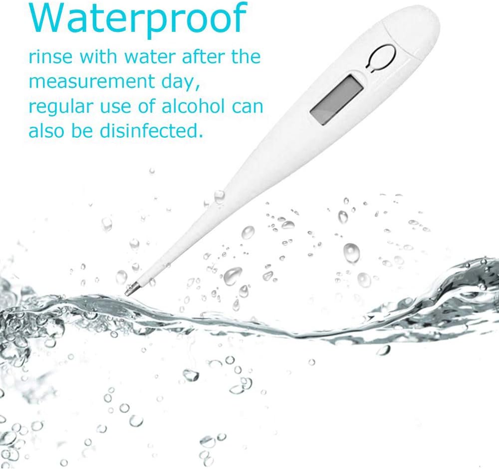 Digital Thermometer Easy Use for Home Use, White - Image 4