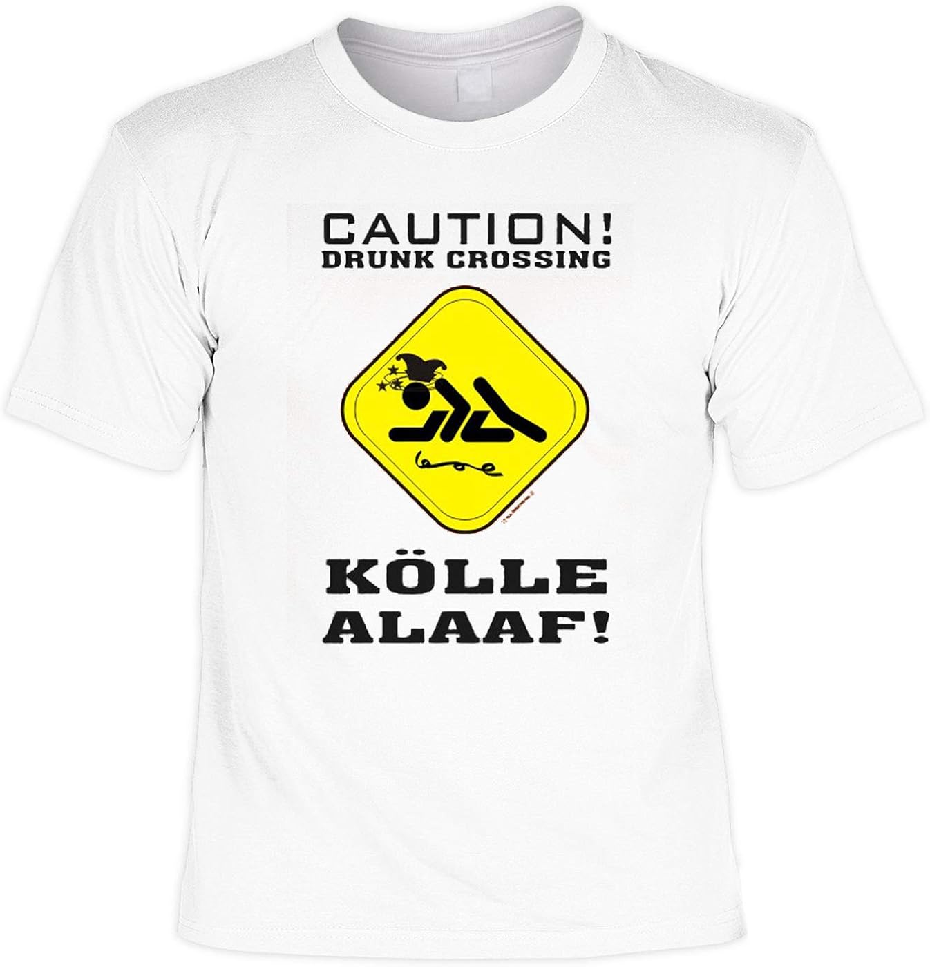 Karneval Sprüche TShirt Alkohol/KostümShirt Fasching Caution Drunk