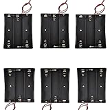 Sackorange 6 pcs 3 x 3.7V Battery Holder,18650