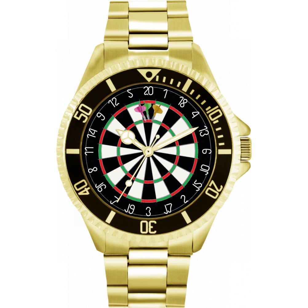 Toff London Mens Multicolour Dartboard 180 Watch