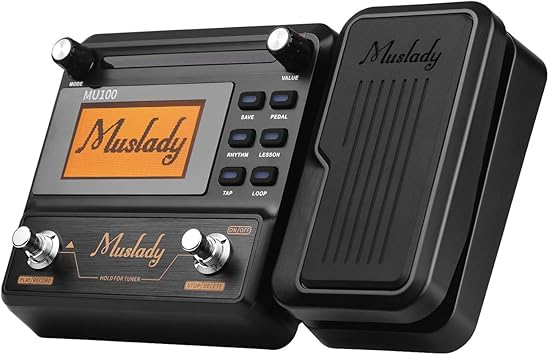 Amazon.com: Pedal,Guitar Multi-effects Processor,Muslady MU100 Electric