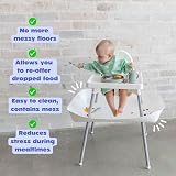 Catchy Highchair Food Catcher for IKEA Antilop | Easy Wipe Clean view 3